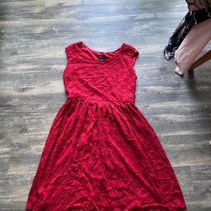 Red Lace Dress